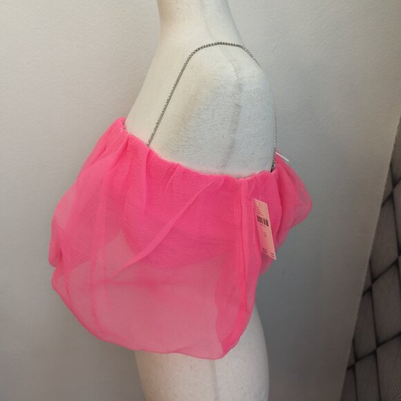 Anthropologie Maeve Diamond-Strap Crop Top - Picture 6 of 10